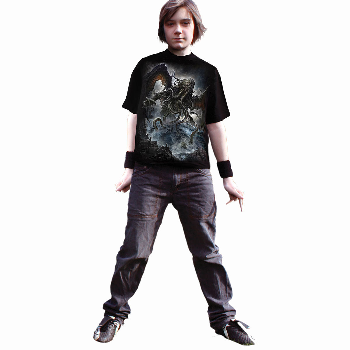 CTHULHU - Camiseta para niños Negra