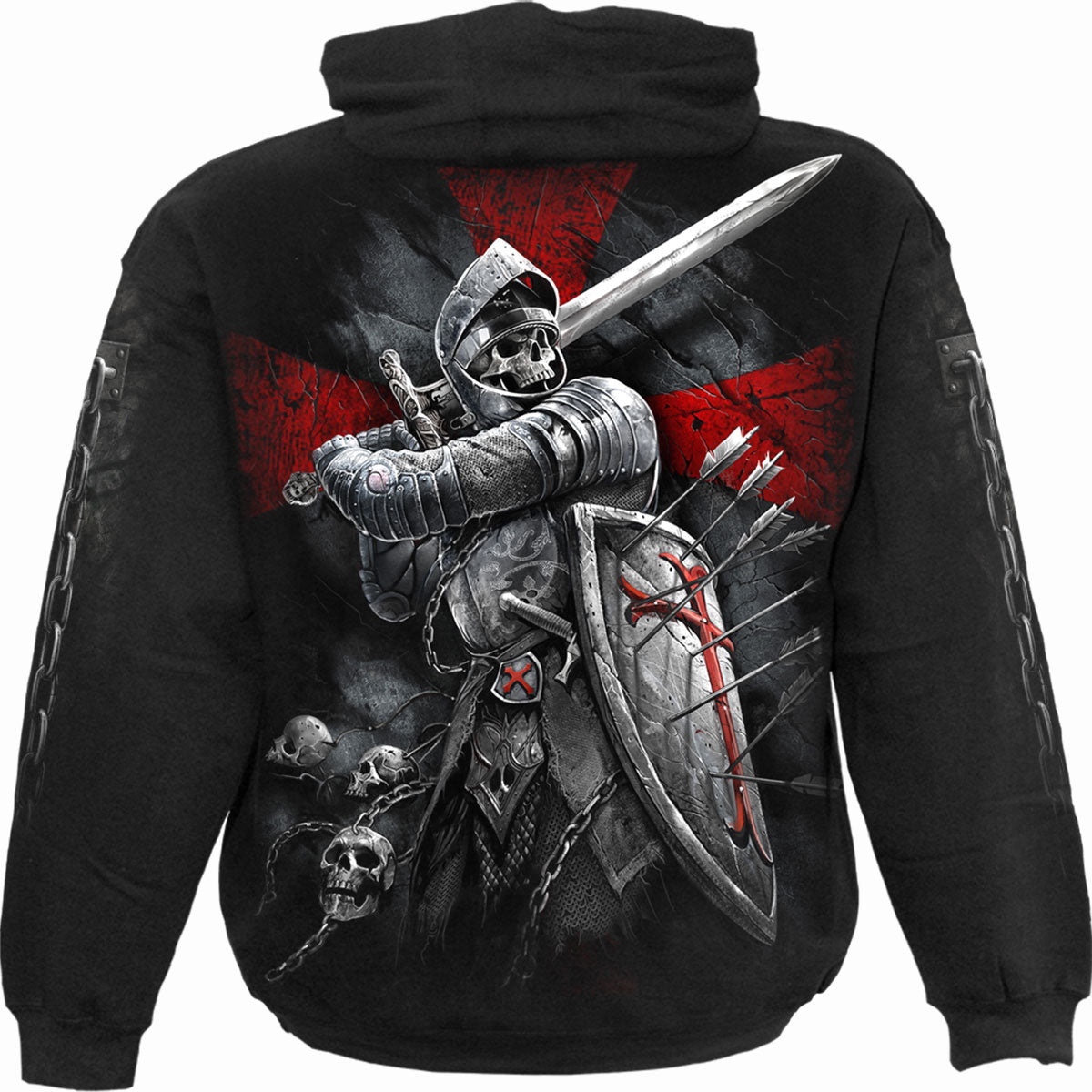 VALIANT - Sudadera con capucha Negra