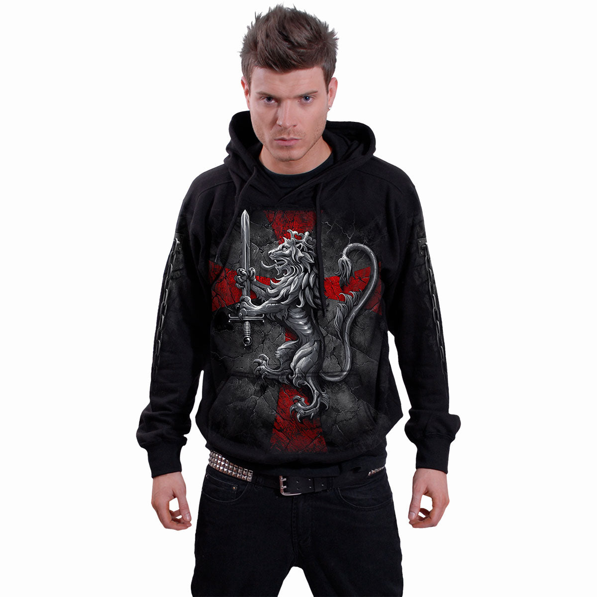 VALIANT - Sudadera con capucha Negra