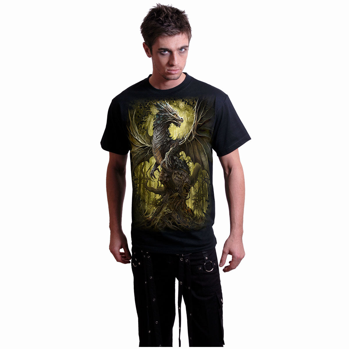 OAK DRAGON - Camiseta Negro