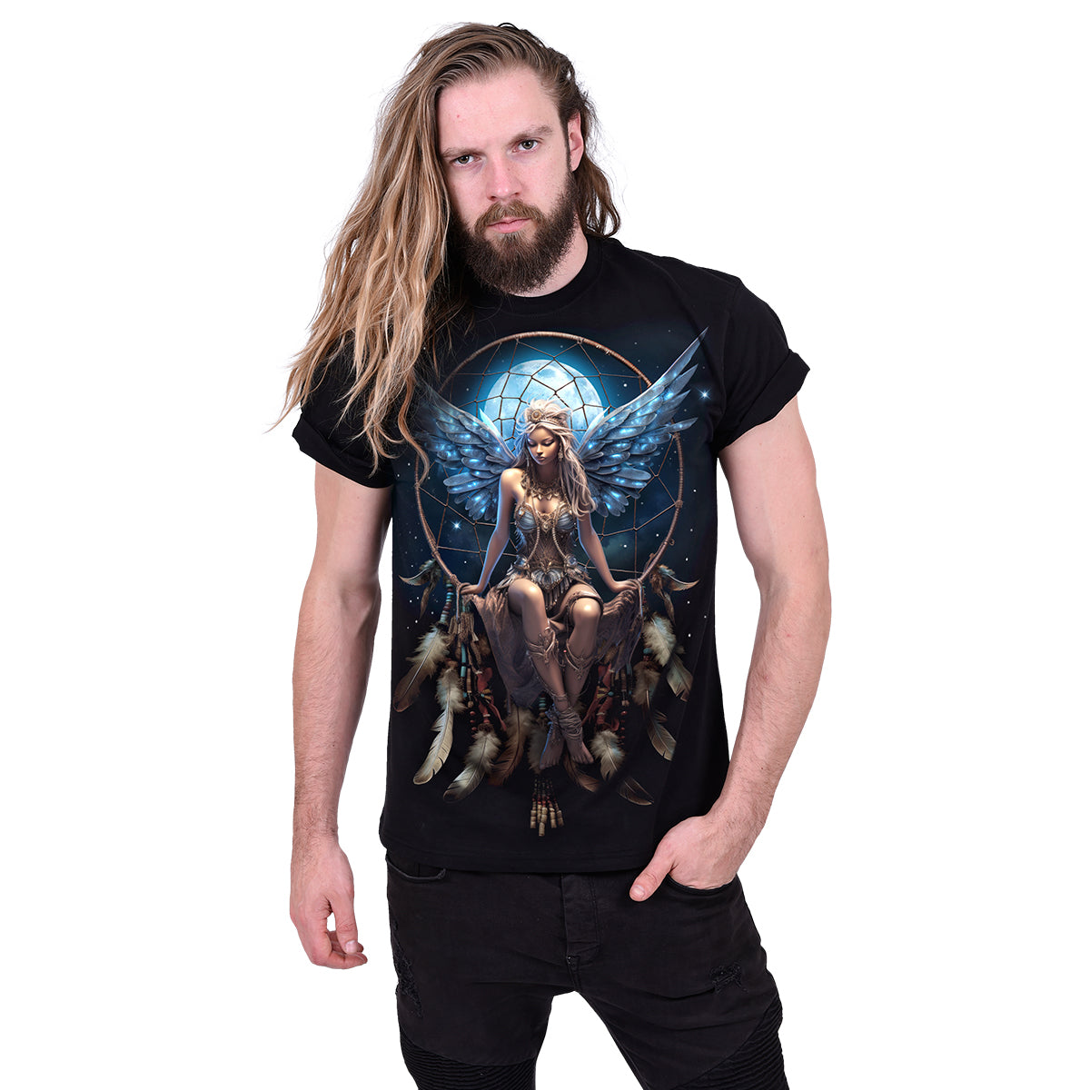 Fairy Moon - Camiseta Negra