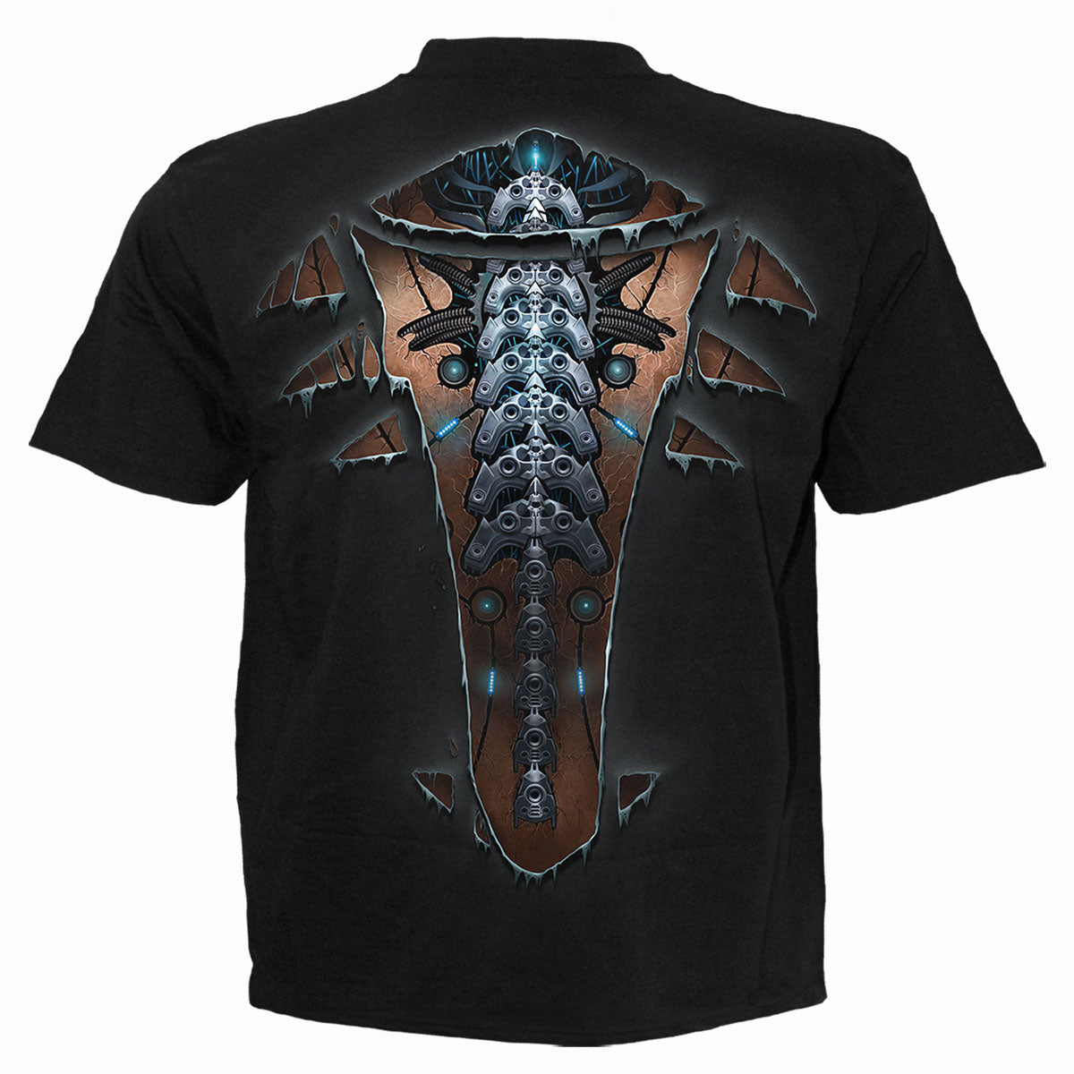 CYBER SKIN - Camiseta Negra