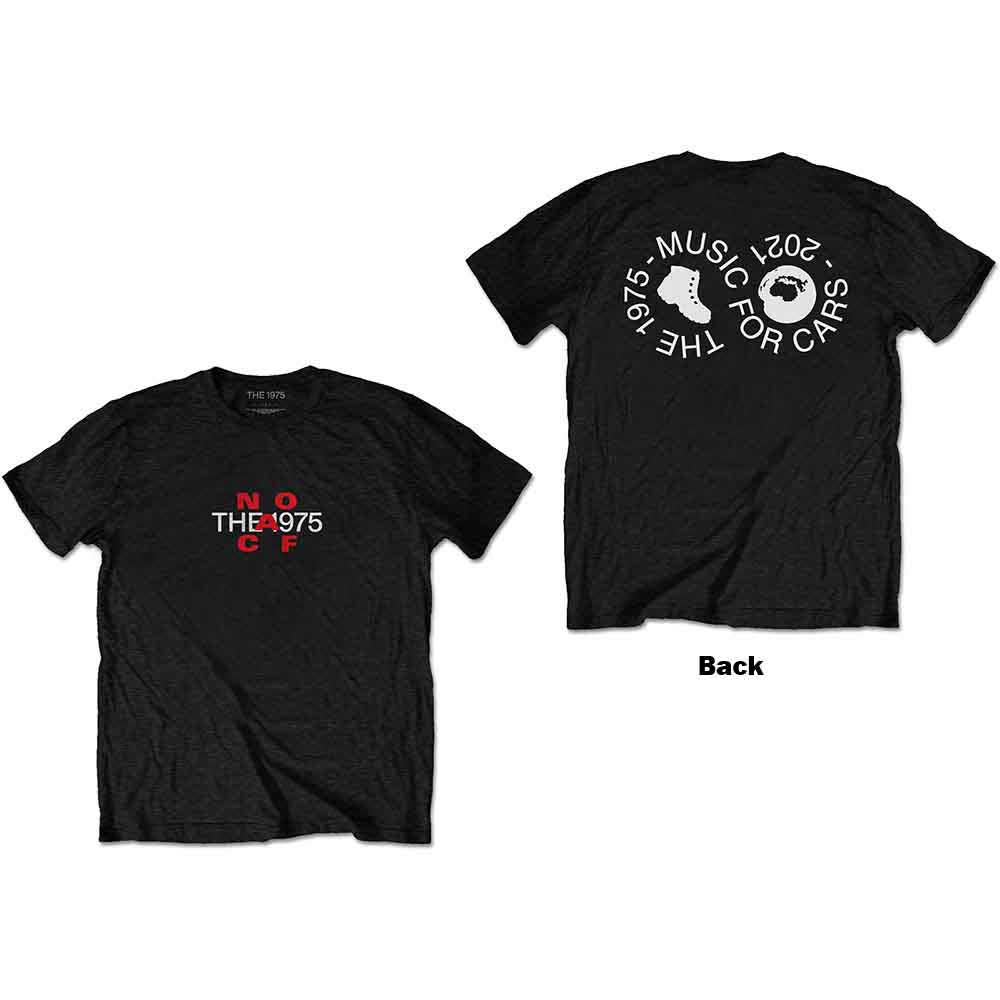 THE 1975 - MUSIC FOR CARS - T-Shirt Black
