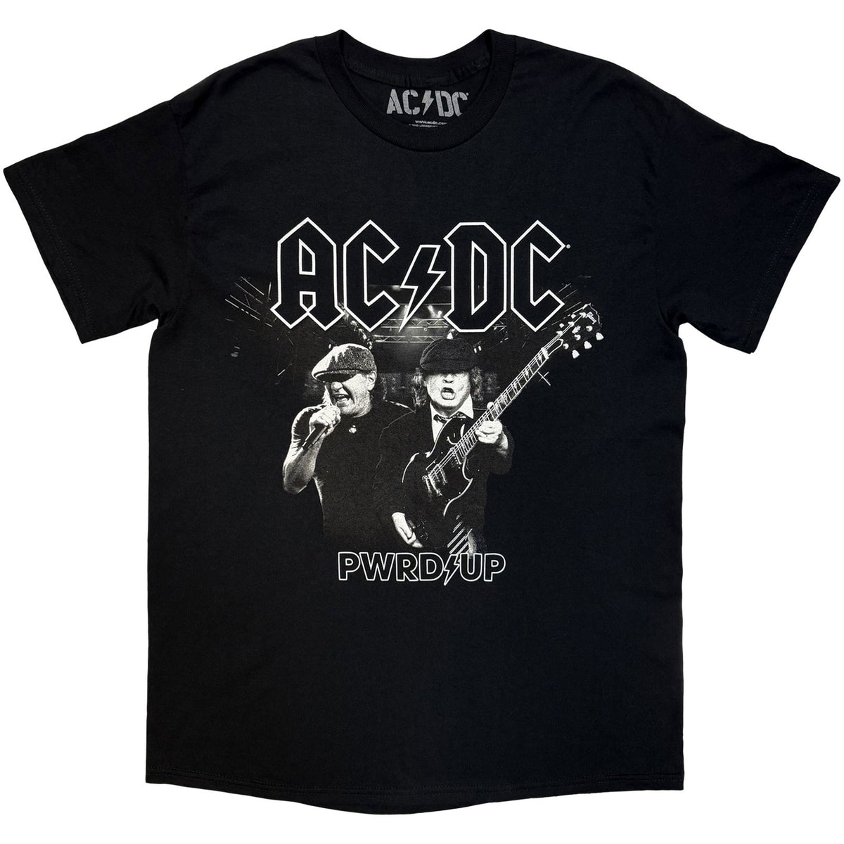 AC/DC - B&W PHOTO EU TOUR '25 - T-Shirt Black