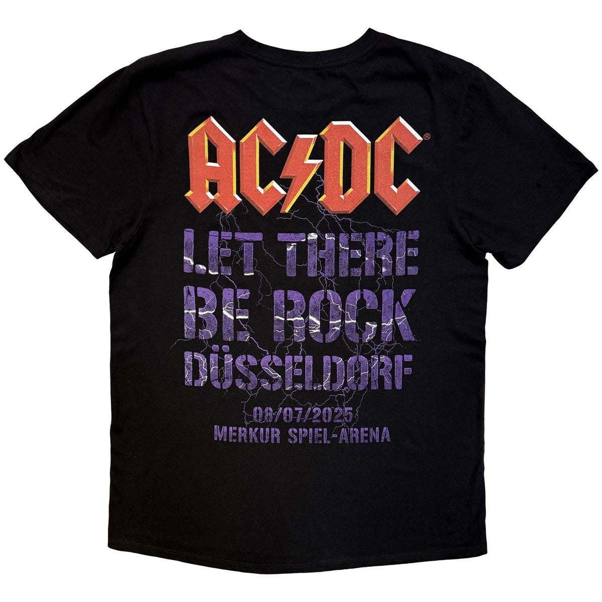 AC/DC - LET THERE BE ROCK DUSSELDORF EU TOUR '25 - T-Shirt Black