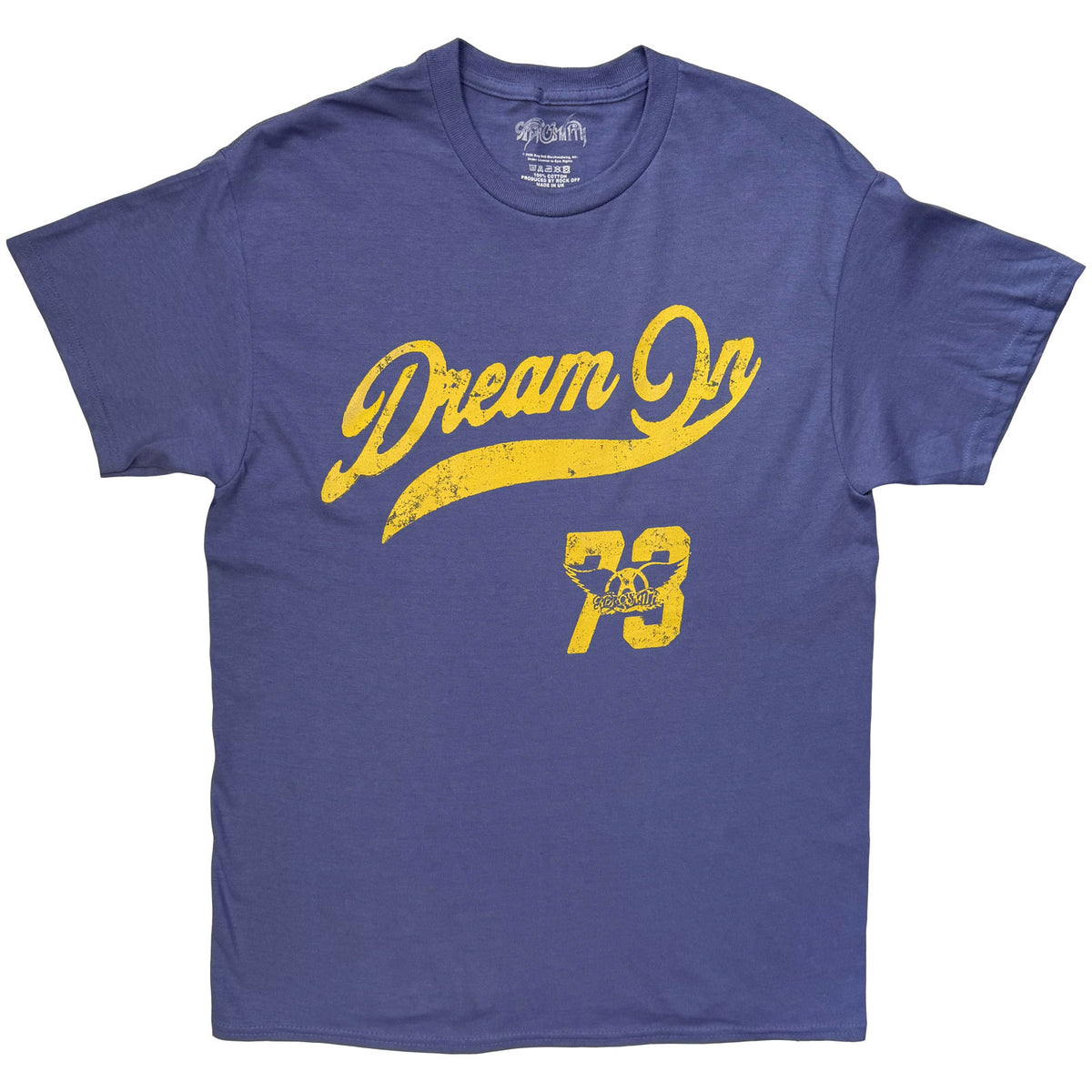 AEROSMITH - DREAM ON - T-Shirt Blue