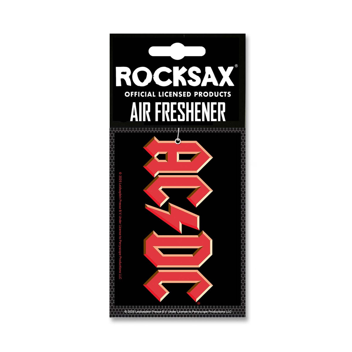 Ambientador Rocksax AC/DC - Logotipo