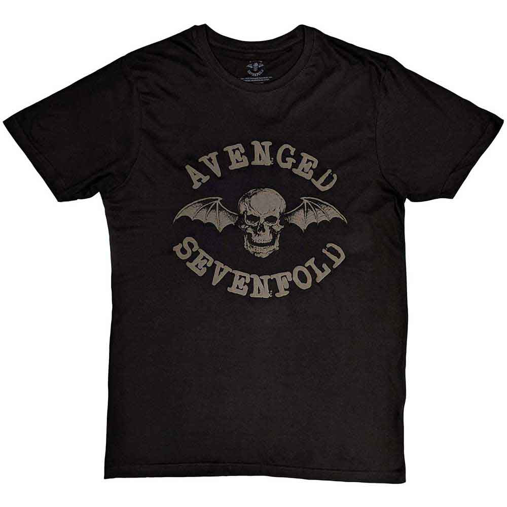 AVENGED SEVENFOLD - CLASSIC DEATHBAT - T-Shirt Black