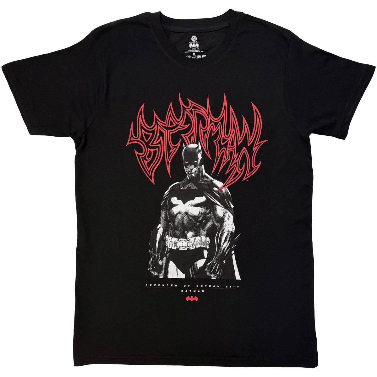 DC COMICS - BATMAN DEFENDER OF GOTHAM CITY - T-Shirt Black