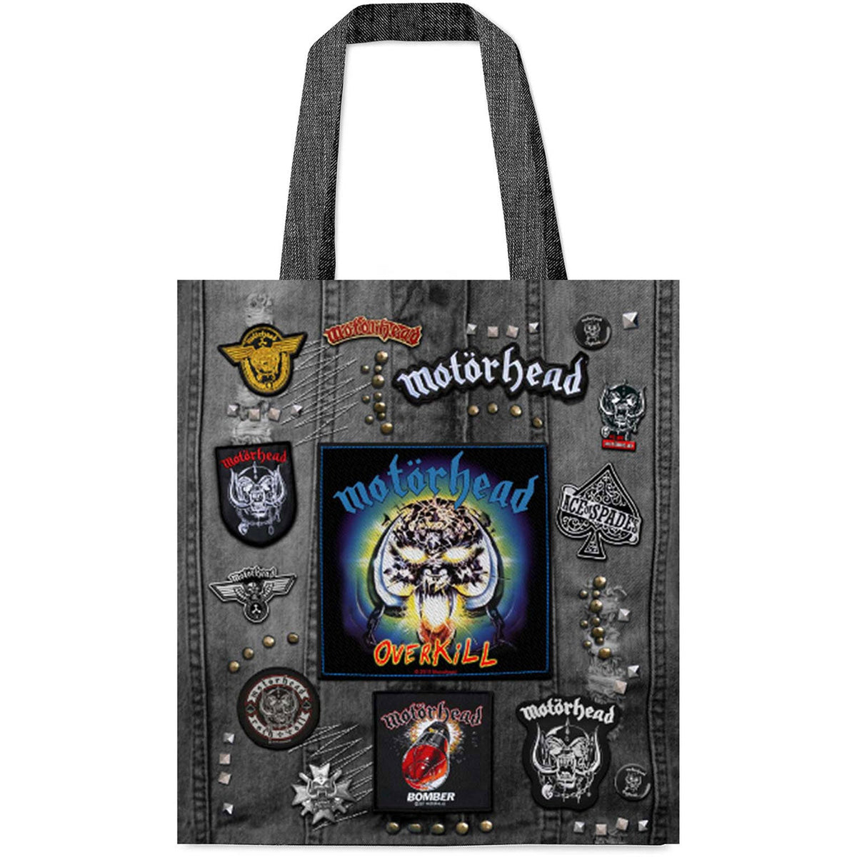 Bolsa (Tote) Rocksax Motorhead Battle