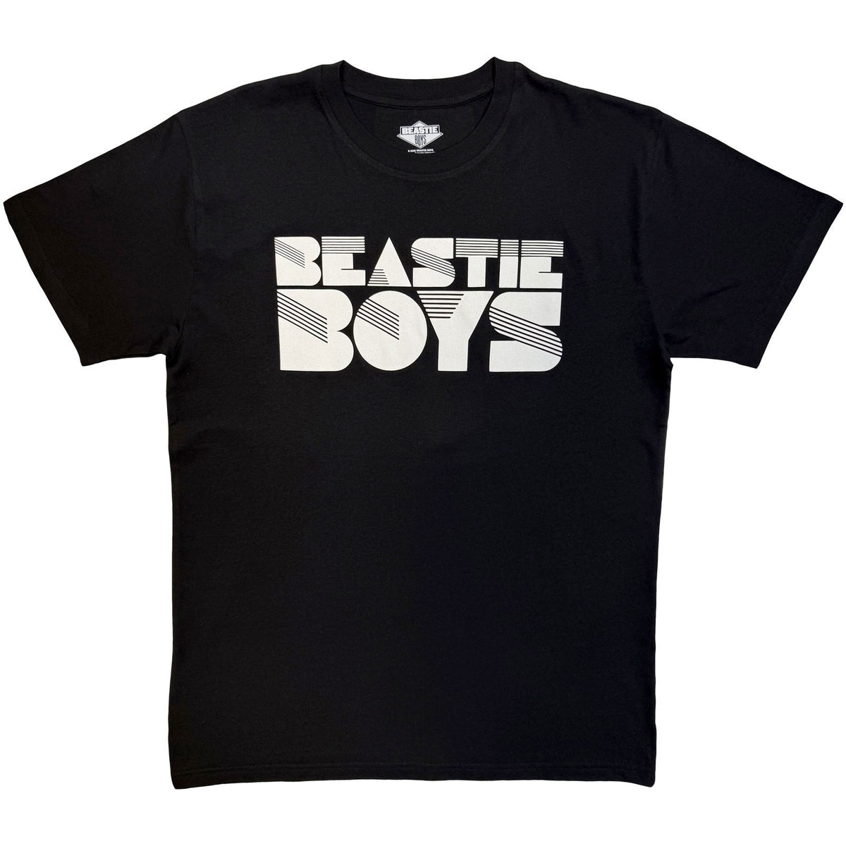 THE BEASTIE BOYS - STRIPES LOGO MONO - T-Shirt Black
