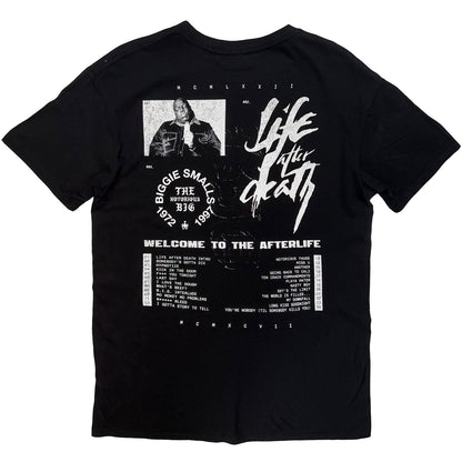 BIGGIE SMALLS - LIFE AFTER DEATH - T-Shirt Black