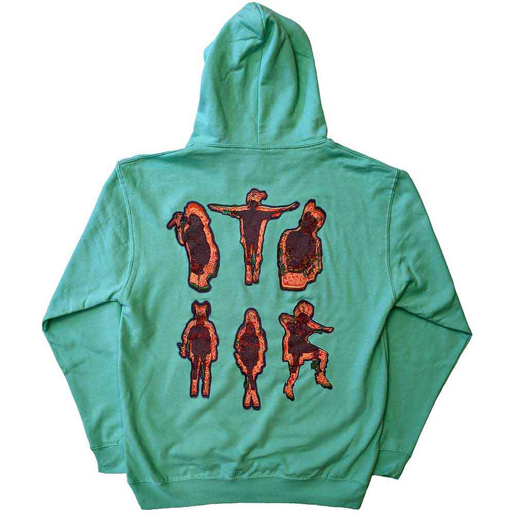 BILLIE EILISH - SILHOUETTES - Pullover Hoodie Green