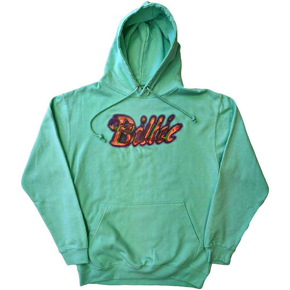 BILLIE EILISH - SILHOUETTES - Pullover Hoodie Green