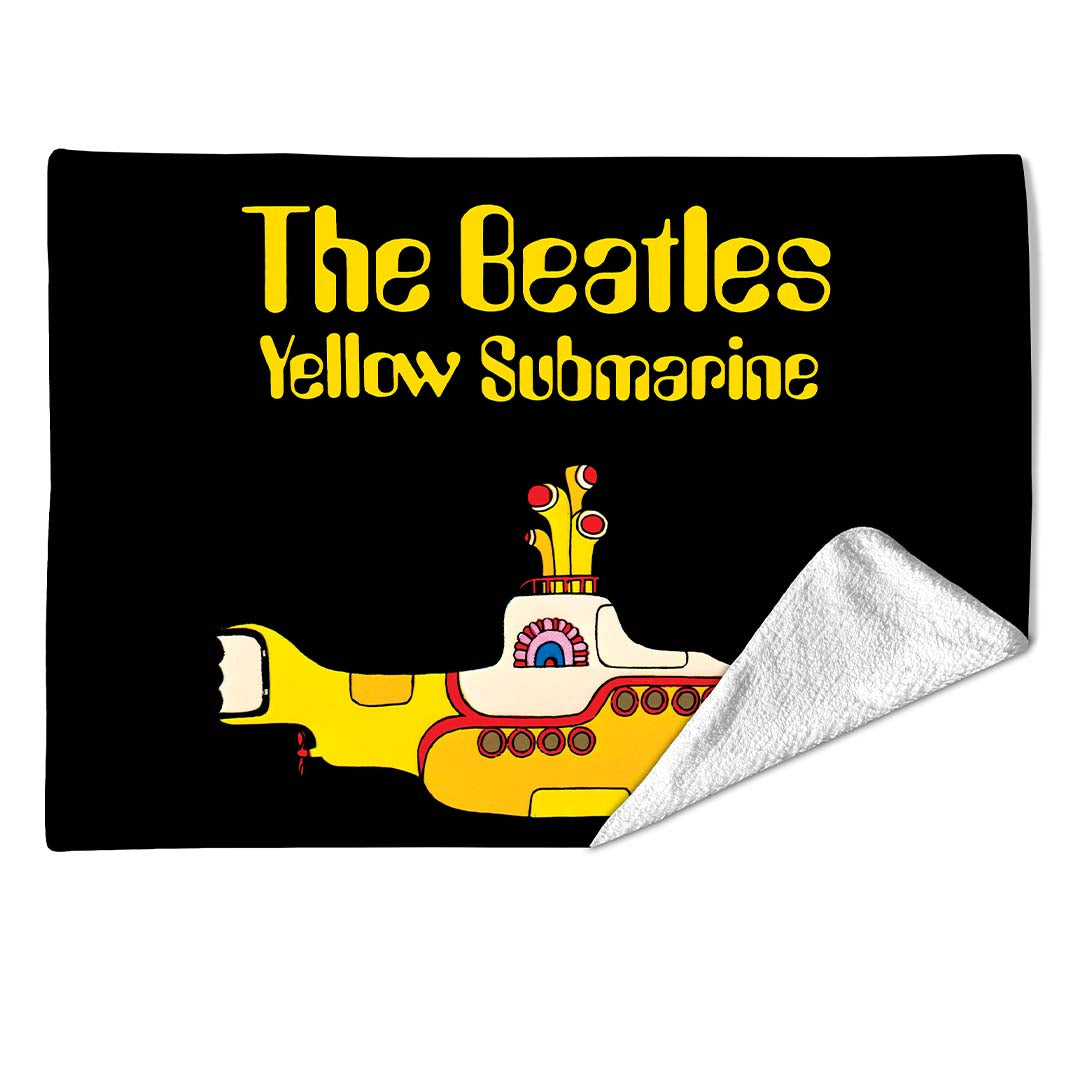 Rocksax The Beatles Sherpa Fleece Blanket - Yellow Submarine