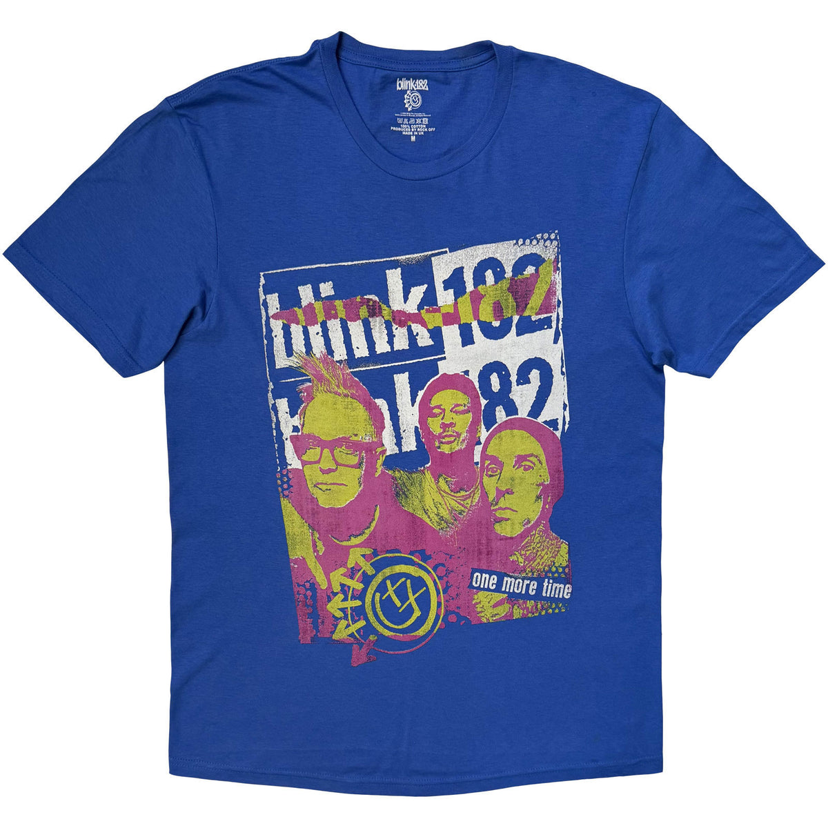 BLINK-182 - ONE MORE TIME - T-Shirt Blue