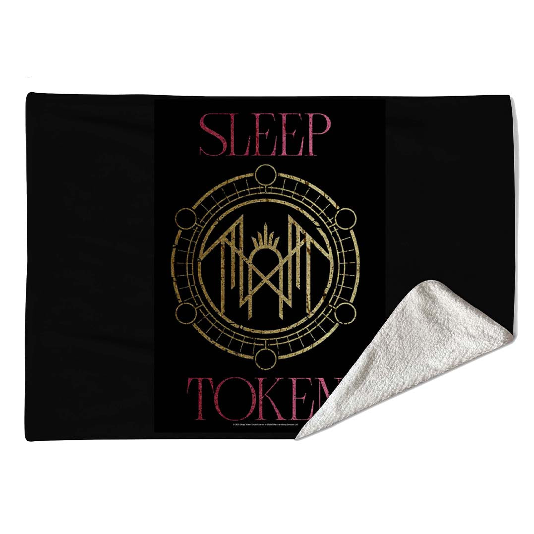 Rocksax Sleep Token Sherpa Fleece Blanket - Even In Arcadia 1
