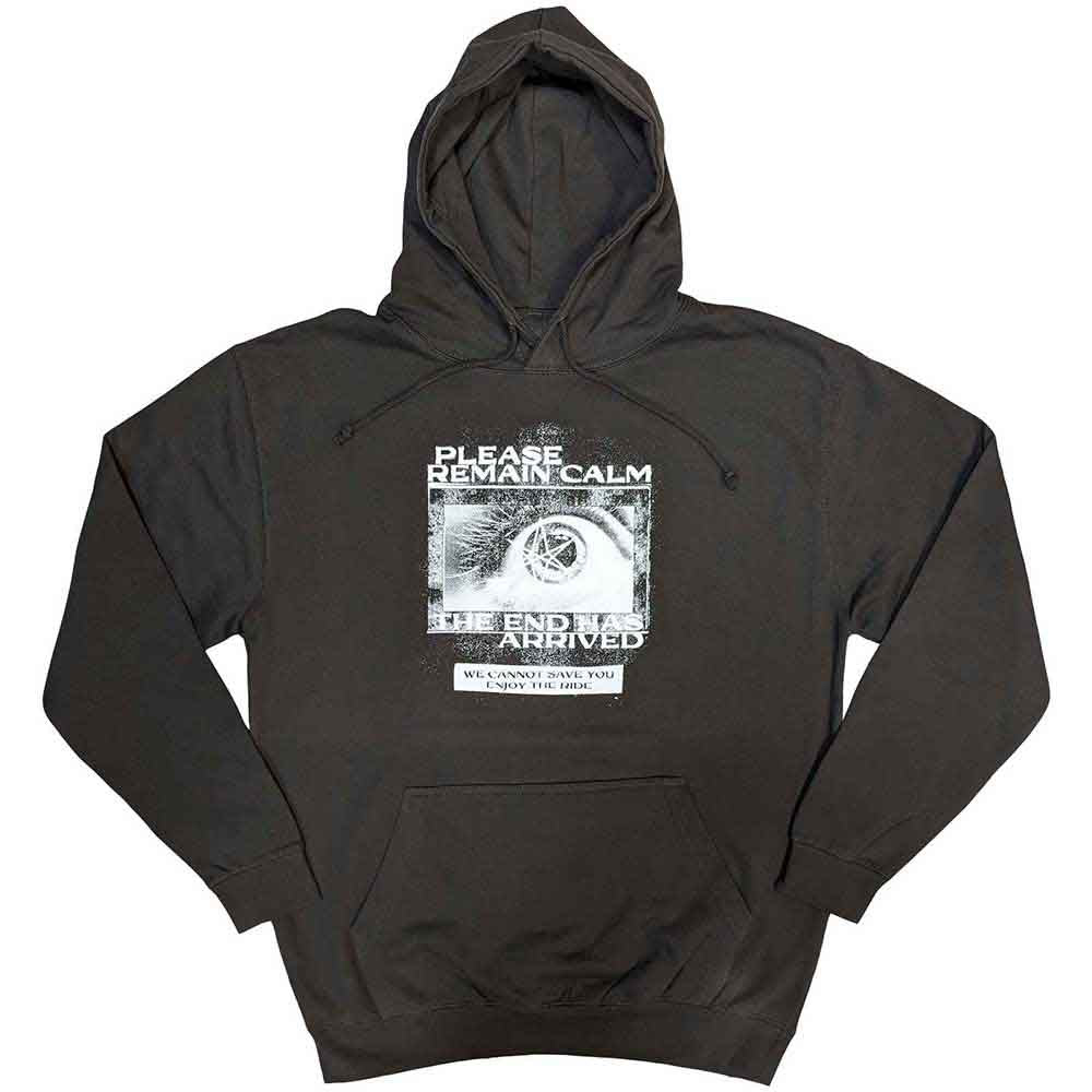 BRING ME THE HORIZON - REMAIN CALM FP - Pullover Hoodie Grey