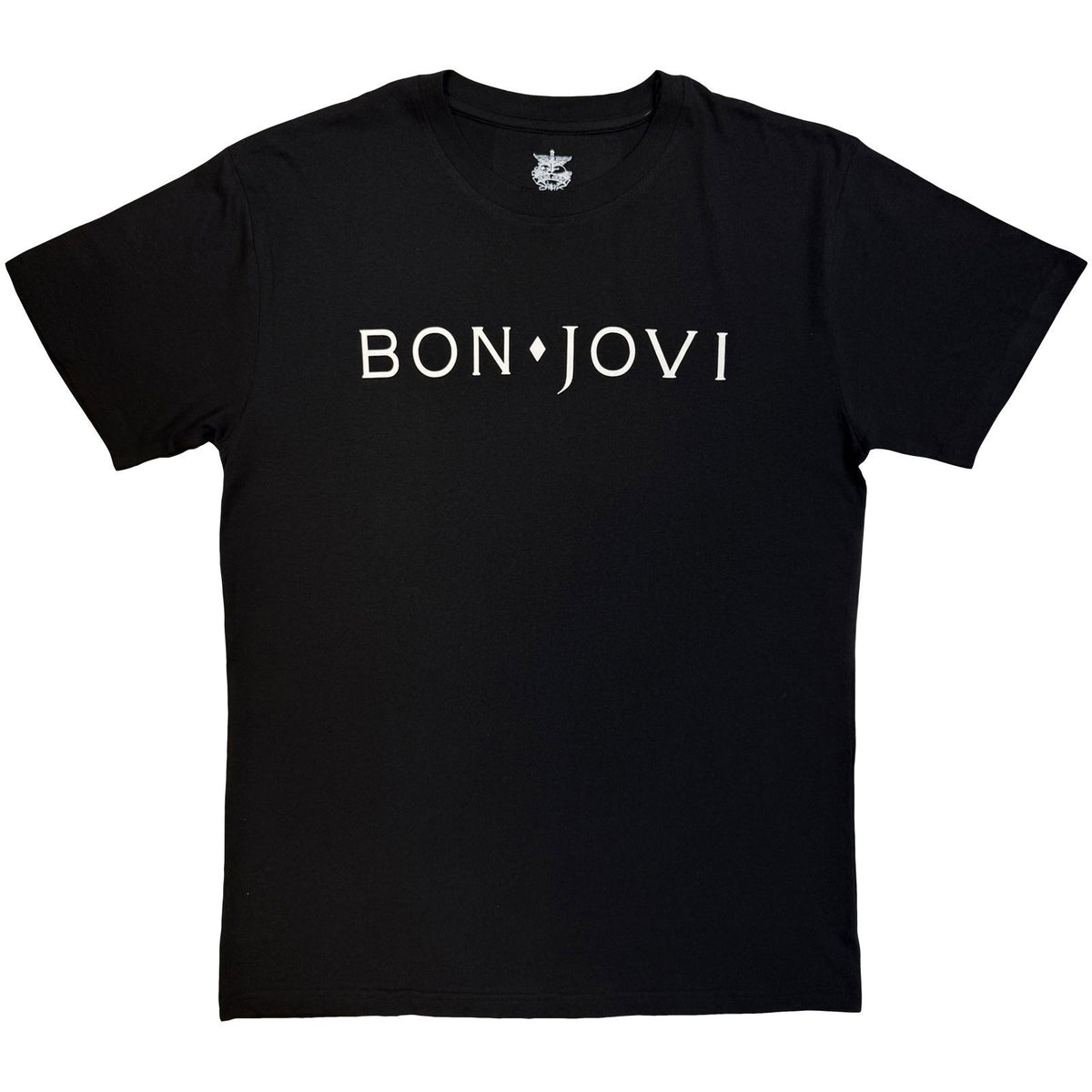 BON JOVI - LOGO MONO - T-Shirt Black