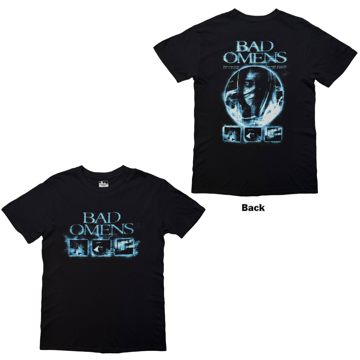 BAD OMENS - GLOWING ORB - T-Shirt Black
