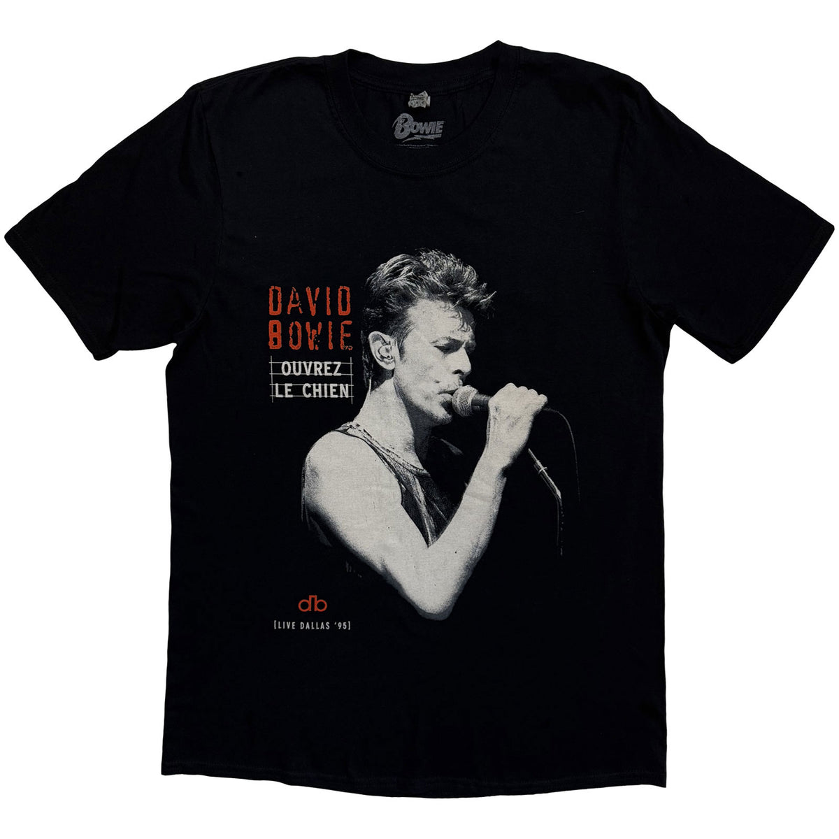 DAVID BOWIE - DALLAS '95 - T-Shirt Black