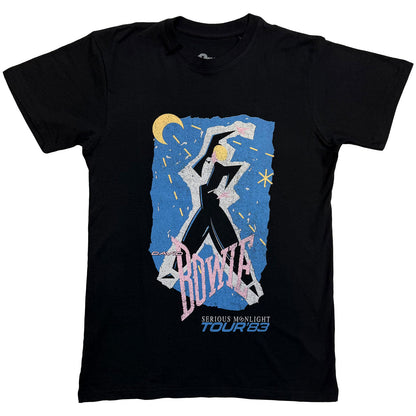 DAVID BOWIE - 83' TOUR - T-Shirt Black