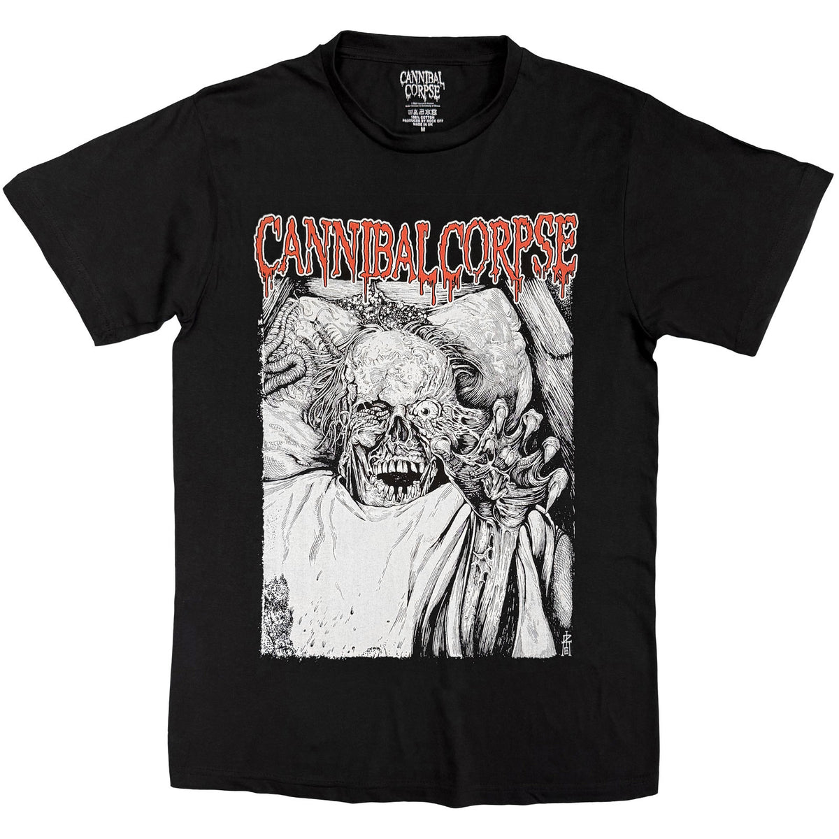 CANNIBAL CORPSE - ROTTING COFFIN - T-Shirt Black