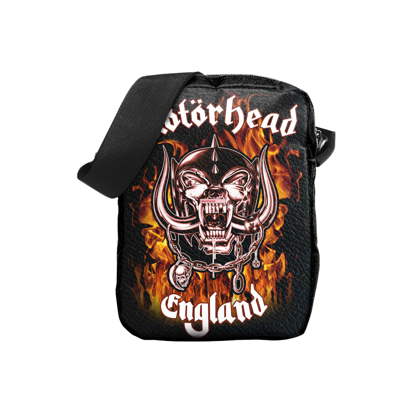 Bolsa Crossbody Rocksax Motorhead - England Fire