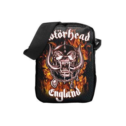 Bolsa Crossbody Rocksax Motorhead - England Fire