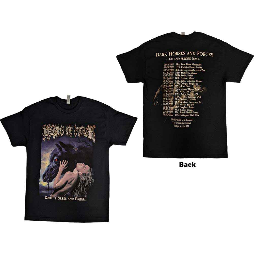 CRADLE OF FILTH - DARK HORSES - T-Shirt Black