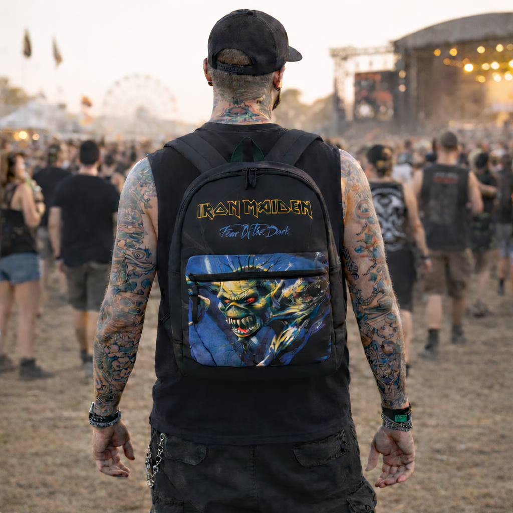 Rocksax Iron Maiden Backpack - Fear Pocket
