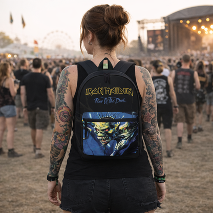 Rocksax Iron Maiden Backpack - Fear Pocket