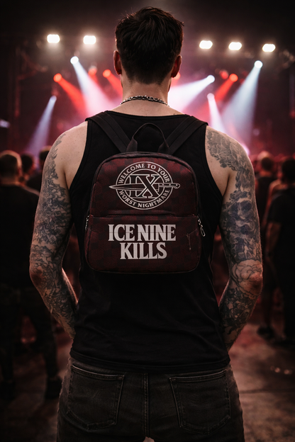 Rocksax Ice Nine Kills Mini Backpack -  Welcome Nightmare
