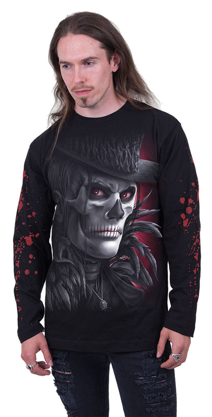 DAY OF THE GOTH - Camiseta de manga larga Negra