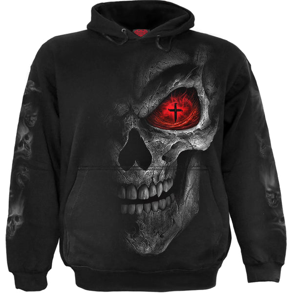 DEATH STARE - Sudadera con capucha Negra
