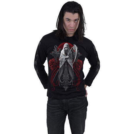 REAPERESS - Camiseta de manga larga Negra