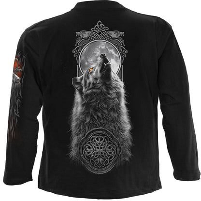 DARKEST FEAR - Camiseta de manga larga Negra