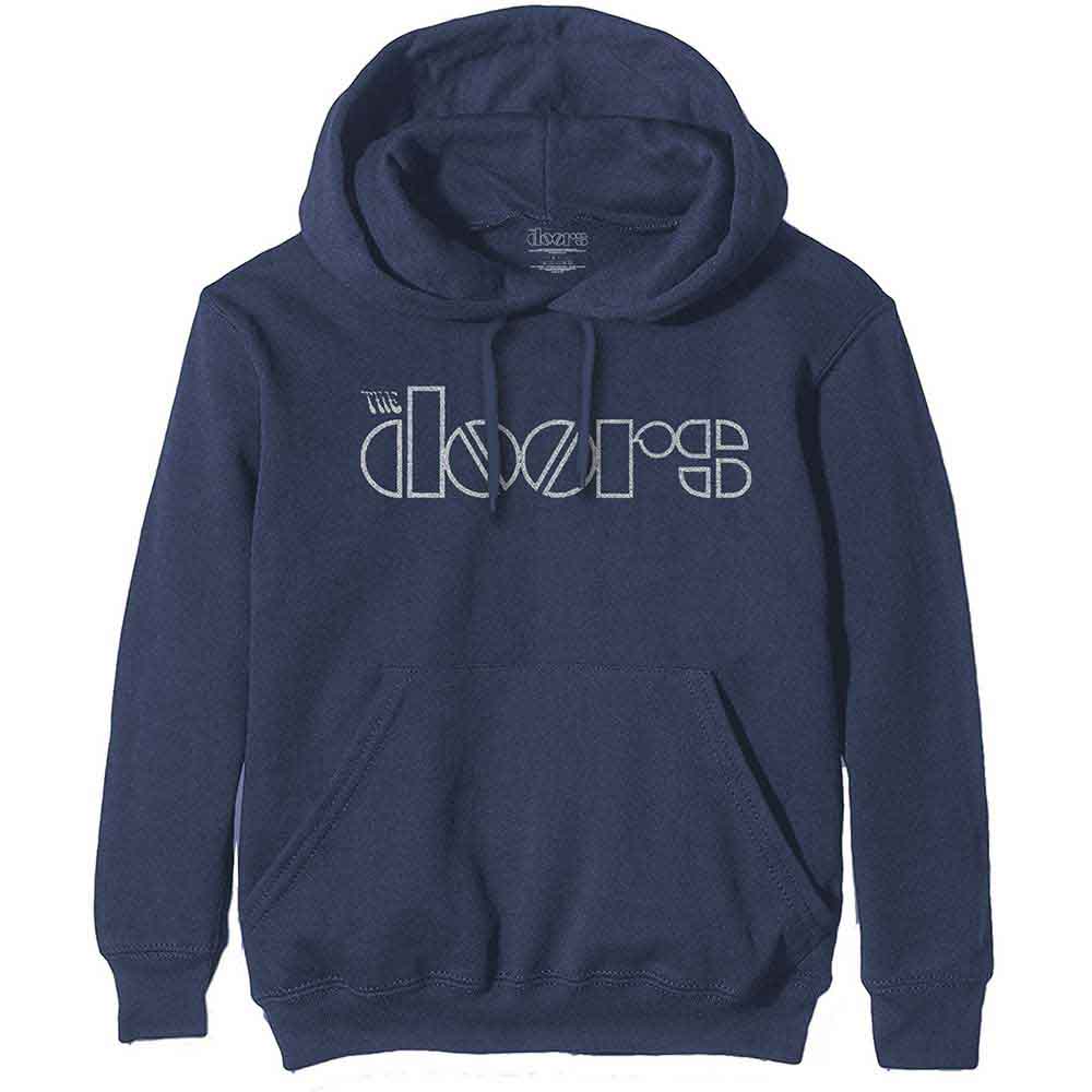 THE DOORS - LOGO - Pullover Hoodie Blue