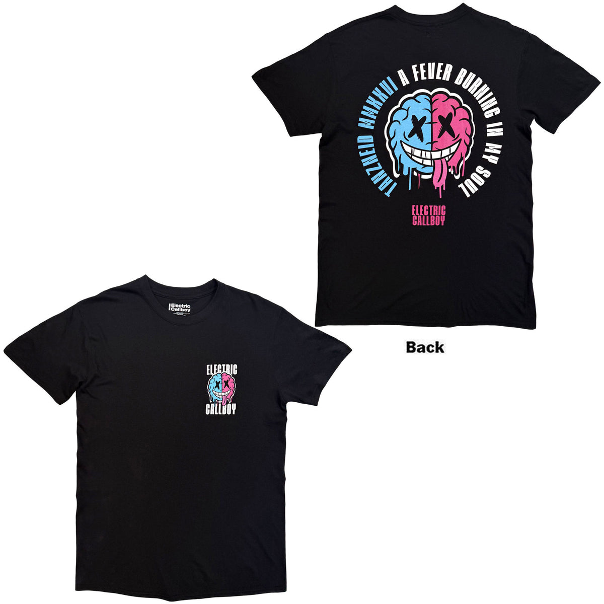 ELECTRIC CALLBOY - TANZNEID SOUL BRAIN - T-Shirt Black