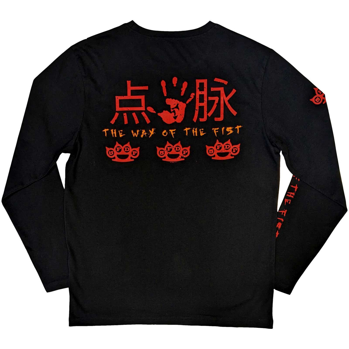 FIVE FINGER DEATH PUNCH - THE WAY OF THE FIST - Long Sleeve T-Shirt Black