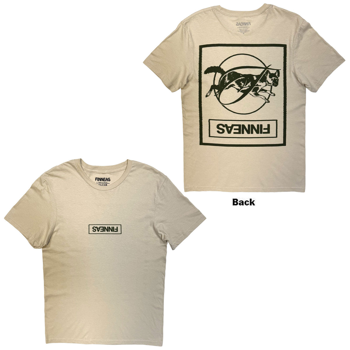 FINNEAS - DOG F&B - T-Shirt Sand