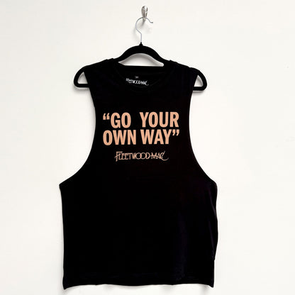 FLEETWOOD MAC - GO YOUR OWN WAY - Vest T-Shirt Black