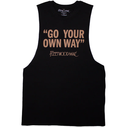 FLEETWOOD MAC - GO YOUR OWN WAY - Vest T-Shirt Black