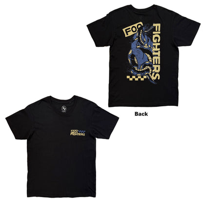 FOO FIGHTERS - SNAKE - T-Shirt Black