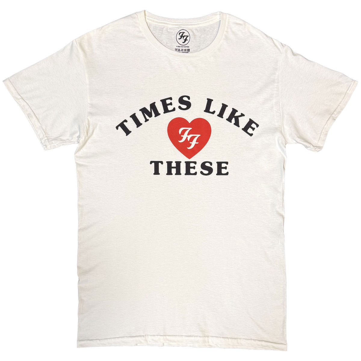 FOO FIGHTERS - TIMES LIKE THESE - T-Shirt White