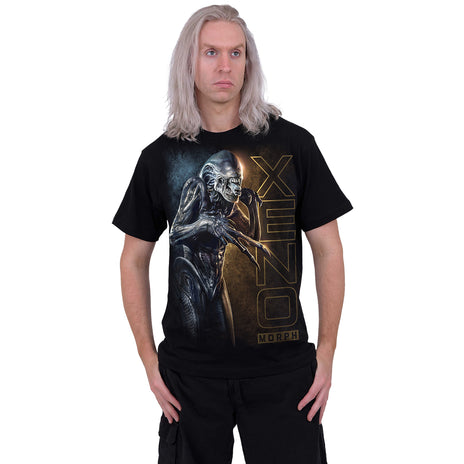 ALIEN - XENO PORTRAIT - Camiseta con estampado frontal Negro