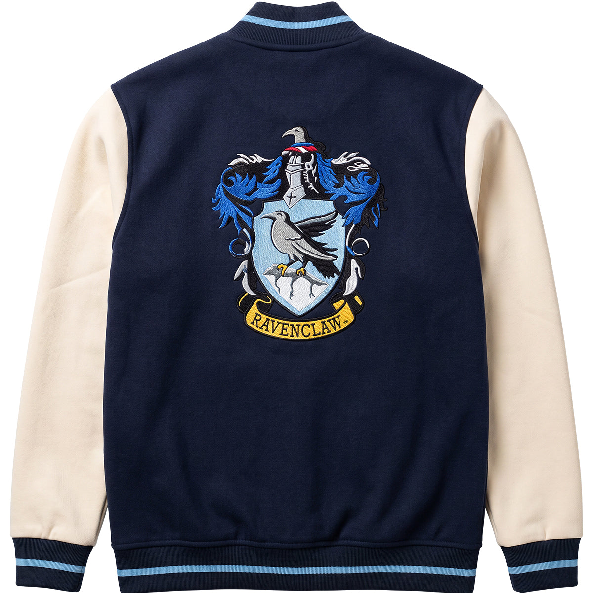 HARRY POTTER - RAVENCLAW HOUSE NAME - Baseball Jacket Dk Blue Contrast Slvs A