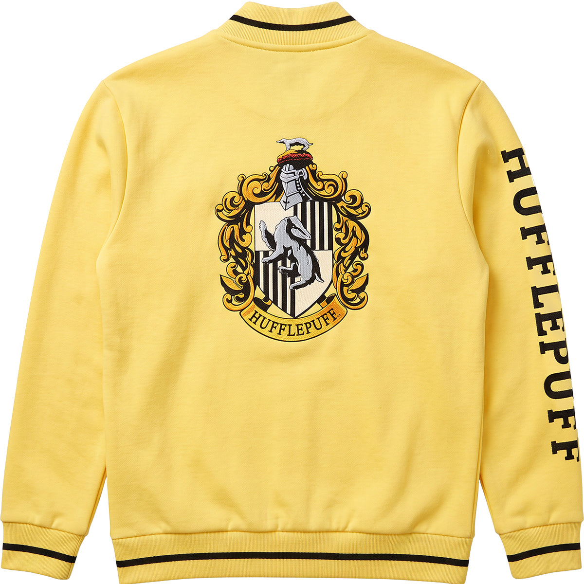 HARRY POTTER - HUFFLEPUFF CHEST ICON - Baseball Jacket Dark Yellow