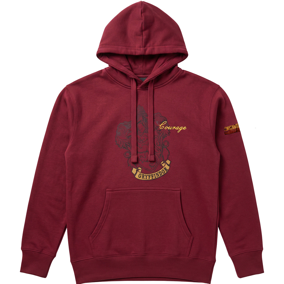 HARRY POTTER - EMBLEMA DE GRYFFINDOR - Sudadera con capucha granate
