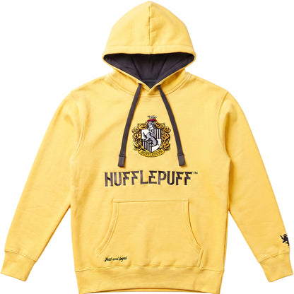 HARRY POTTER - HUFFLEPUFF BICOLOR - Sudadera con capucha amarilla con ribete negro